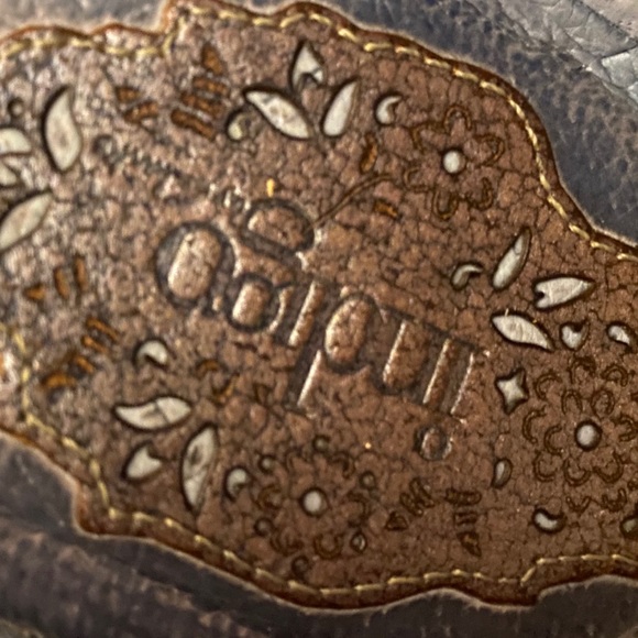 Whimsical Indigo by Clark’s leather shoes - Picture 7 of 8